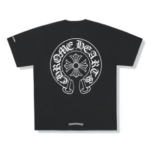 Chrome Hearts Horse Shoe Logo Pocket T-Shirt Black