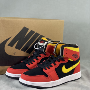 Jordan 1 High Zoom Air CMFT Black Chile Red