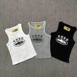 Corteiz Sleeveless Tank Top for summer fashion (free shipping) buy one get 3.