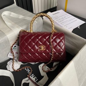 Ch*nel Handbag with Chain Strap--dm me for more colors