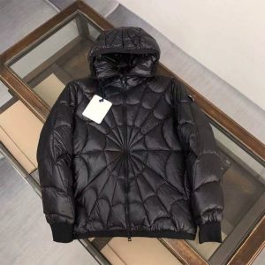 Moncler Violier Spider-Man Jacket All Black